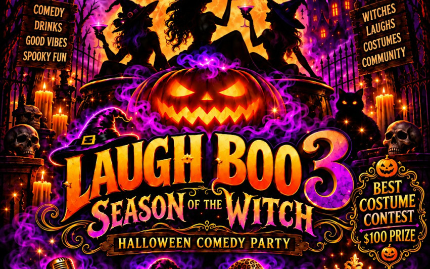 Laugh Boo 3: The Season of the Witch — Halloween Comedy Party at The Cigar Club